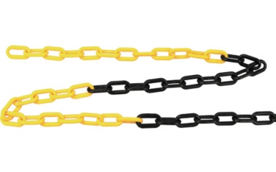 日本中山 TRUSCO TPCB6-3YB塑料链黄-黑6MMX3M