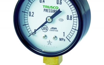 日本中山 TRUSCO TPG60-1.0　ＪＩＳ汎用圧力計Ａ型６０φ