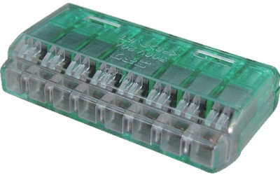 日本中山 TRUSCO T-QL-8插入式电线连接器极数8（4个装）