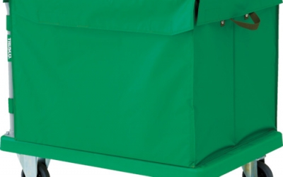 日本中山 TRUSCO TPS702THB 树脂底车Grand Caree带盖手推车盒718X468