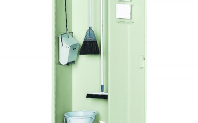 日本中山TRUSCO CL-13W 清扫用具箱宽型W608XD515XH1790