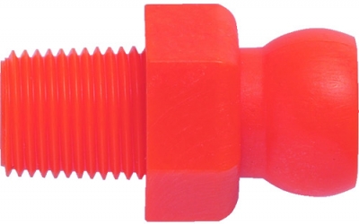 日本中山TRUSCO CL-2C01 冷却剂衬垫连接器尺寸1_4外螺纹R1_8 10个