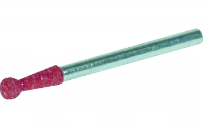 日本中山TRUSCO CH804RC 带橡胶轴的砂轮球型Φ4X轴3 80#10