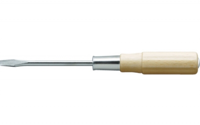 日本中山TRUSCO TWKD-4.5-50 木柄贯通螺丝刀刀尖-4.5 50 mm