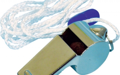 日本中山TRUSCO TWH-S 哨子黄铜带绳