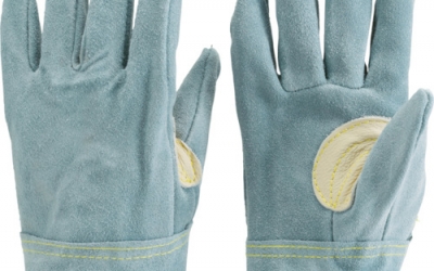 日本中山TRUSCO TYK-107 BH-M 油加工皮革手套贴中号