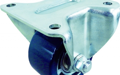 日本中山TRUSCO TYHSUK-50 脚轮低地板式重型固定聚氨酯车50 mm