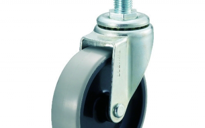 日本中山TRUSCO TYST-100NU 旋入式脚轮自如Φ100