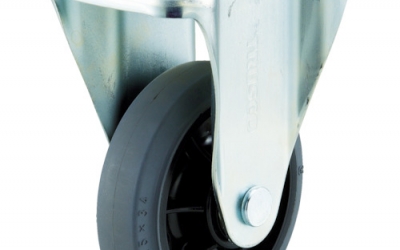 日本中山TRUSCO TYSR-100UHF 卡泰奥用固定脚轮φ100聚氨酯车