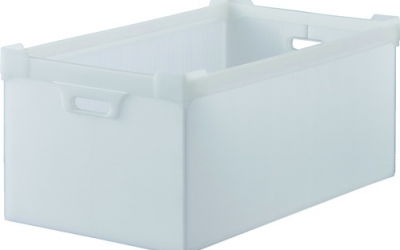 日本中山TRUSCO DP-560-5N 纸箱塑料45L半透明