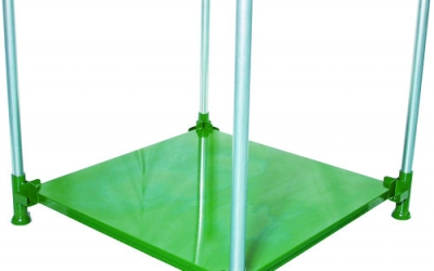 日本中山TRUSCO DPL10-1111T 堆叠托盘钢板张1000 kg 1100角单管