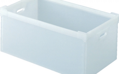 日本中山TRUSCO DP-560-5 纸箱塑料45L半透明