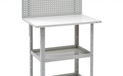 日本中山TRUSCO BDW-RP962T-W 小型工作台工具货车货车固定型上部冲床面板顶板规格600×400×1352