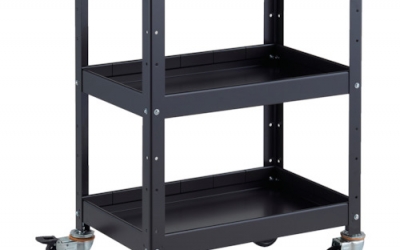 日本中山TRUSCO BDW-963F3-BKBK 工具货车货车600X400XH880深3段黑色