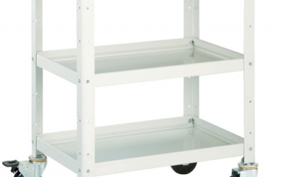 日本中山TRUSCO BDW-762T-W 工具面包车面包车600X400带顶板白色