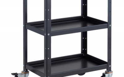 日本中山TRUSCO BDW-963-BKBK 工具货车面包车600X400XH880 3段黑色