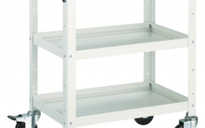 日本中山TRUSCO BDW-763-W 工具货车面包车600X400XH740 3段白色