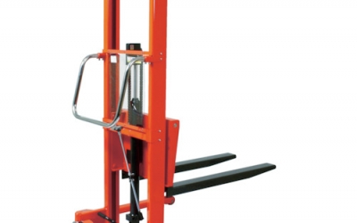 日本中山TRUSCO BEA-H400-9W Kozo升降器踏步液压式400 kg叉高900宽型