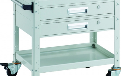 日本中山TRUSCO BDW-662V2-W 工具载货面包车600X400带抽屉白色