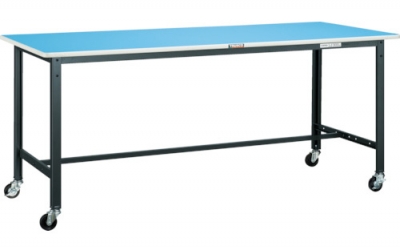 日本中山TRUSCO BE-0960C75 BE型轻型工作台900X600带轮子