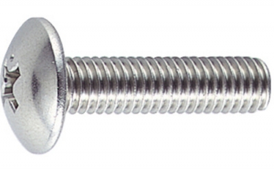 日本中山TRUSCO B52-0435 不锈钢 桁架头小螺钉尺寸M4×35