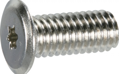 日本中山TRUSCO_B180 - 0306_超极低头螺丝镍M3×6 60插入