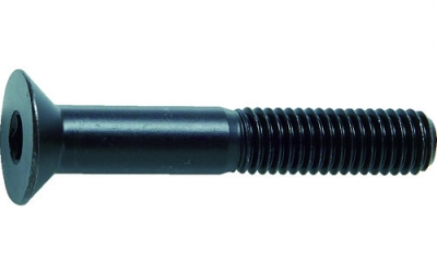 日本中山TRUSCO_B73 - 0850_六角孔盘螺栓黑染半螺丝M8×50 17插入