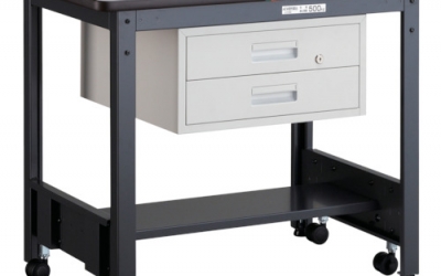 日本中山TRUSCO CFWP-0960F2 CFWP型工作台900X600XH740 2段带抽屉