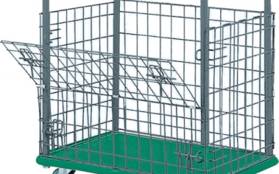 日本中山 TRUSCO 507 SD 带生态搬运车金属丝网1225X775