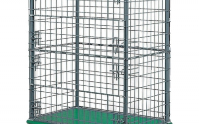 日本中山 TRUSCO 507WD 生态搬运车金属丝网2段型1225X775