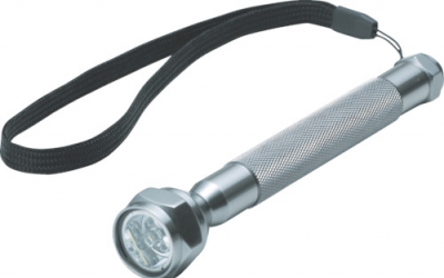 日本中山 TRUSCO AL-393 铝LED灯(LED 3球)苗条类型