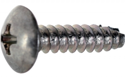 日本中山 TRUSCO S030-0306 桁架头自攻螺钉2种B1三价白M3×6 1300支入六角包