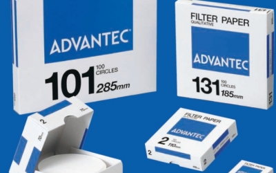 日本走空运 ADVANTEC 定性滤纸/硬质滤纸  No.1/  No.2 / No.101   保留粒径（μ m）-5 6