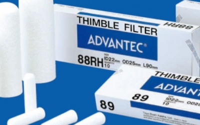 日本走空运 ADVANTEC  圆筒滤纸  No.84 / NO.86R  /No.88R  最高工作温度（℃）120