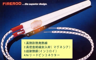 日本  SAKAGUCHI 坂口电热  加热器  C1E13 /C1J5/ C1J6  标准长度为305mm