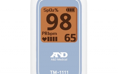 日本进口 AND 艾安得 脉搏血氧仪 TM-1111/TM1121  约58(W )× 80(H )× 20.5(D ) mm