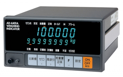 日本渠道 AND 艾安得 称重显示器   AD-4401A/AD-4406A/AD-4404  输入灵敏度 0.3μV/d以上