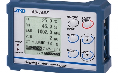 日本厂家 AND 艾安得  环境记录仪  AD-1687  气压测量精度 ±4hPa（0~50℃）
