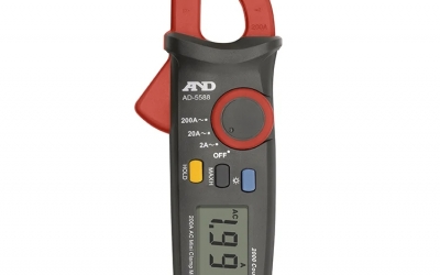 日本 AND 艾安得 迷你钳形表  ​AD-5588 夹子内径约中16mm