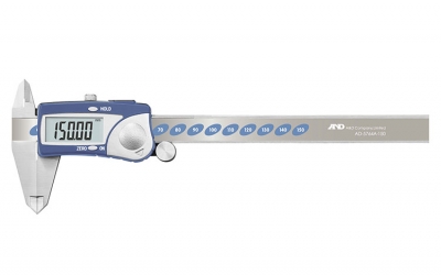 日本走空运 AND 艾安得 数显卡尺 AD-5764A 系列  AD-5764A-150/AD-5764A-200/AD-5764A-300  约 167（长）x 60（宽）x 14（高）mm