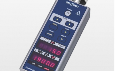 日本源头报价 ONOSOKKI 小野 ​电梯测速仪  EC-2100  自动关机、电池电量显示功能