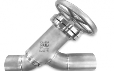 日本原装 IHARA SCIENCE 井泉科学 Y形波纹管阀 PYB-40PW5-6LCT-EP  配备金属波纹管密封件