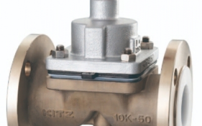 日本厂家 KITZ 北泽 隔膜阀  10UKDL  PFA内衬隔膜