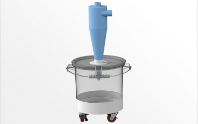 日本走空运 CHIKO 智科 旋风除尘器 SCC-150-8/SCC-60-10  罐体部分材质聚碳酸酯