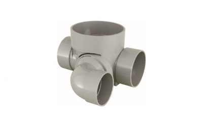 日本一手价格 TSK 东荣管机 PVC室内弯头 ST_100-150/ST_100-200/ST_150-200  落下90度三向合流