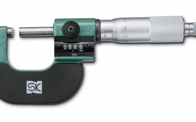 日本渠道 sk新泻精机 千分尺 MC122-25C/MC122-50C  附有隔热罩