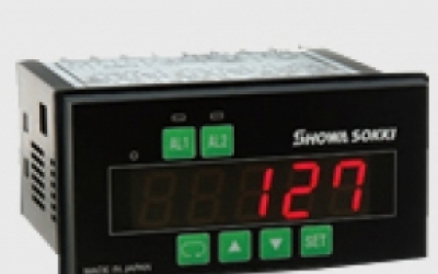 日本原装 showasokki 昭和测器 数字监测仪 MODEL-2590C-A11  7段红色LED