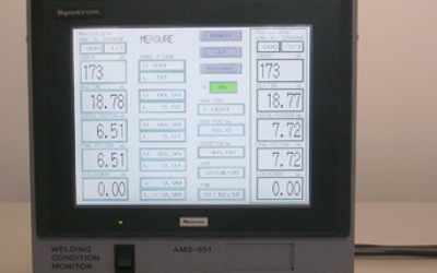 日本进口 spotron 狮宝龙 监测仪 AMS-951  测量数据记录