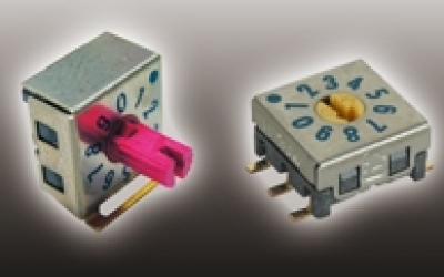 日本厂家 NIDEC 尼得科 旋转拨码开关 SMR7010C-1  提高能见度