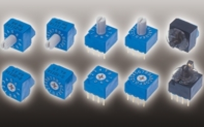 日本进口 NIDEC 尼得科 S-1231A 旋转拨码开关 S-2010AW  焊料耐热性